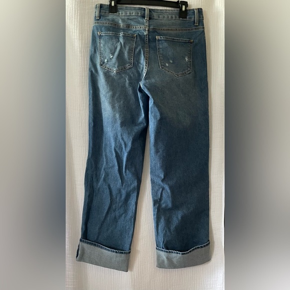 Time and Tru Light Blue Denim Pants NWOT - Picture 2 of 3